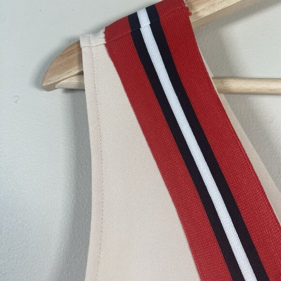 English Factory Varsity Sleeveless Stripe Dress Size M Sporty Athleisure Tennis - Picture 7 of 13
